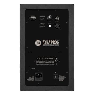 RCF Ayra Six 6" Pro Active Powered Bi-Amp 2-Way Studio Reference Monitor Speaker image 5