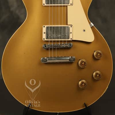 original 1957 Gibson Les Paul RARE Goldtop with a MAHOGANY TOP!!! image 1