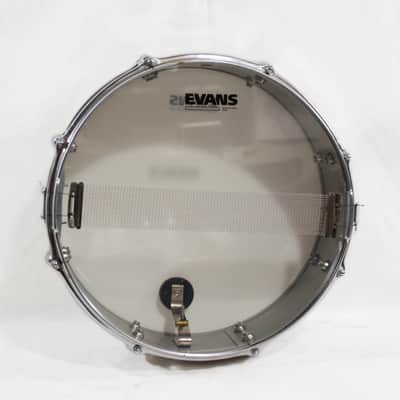 Vintage 70's Slingerland Model No. 141 Festival 5"x14" 8-Lug Chrome Over Steel Snare Drum image 8