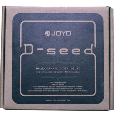 JOYO D-Seed Dual Channel Delay Analog Digital Reverse + Tap Tempo 4 Modes Copy Modulation image 4