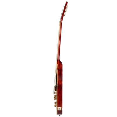 Epiphone "Inspired by Gibson Custom" '59 Les Paul Standard with Case - Deep Cherry Sunburst image 7