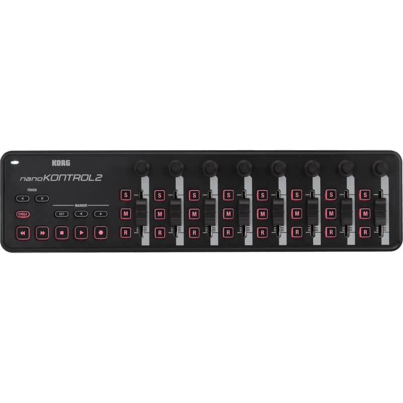 Korg nanoKontrol2 USB MIDI Control Surface, Black image 1