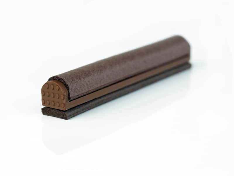 Dead Ringer (Brown) – Instant Rubber Bridge Acoustic Guitar Mute image 1
