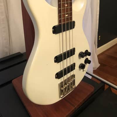 PRS 4 String bass 1989 - Pearl White image 12