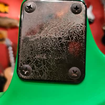 Ibanez JEM777-LG Steve Vai Signature with Edge Tremolo 1987 - Loch Ness Green image 7