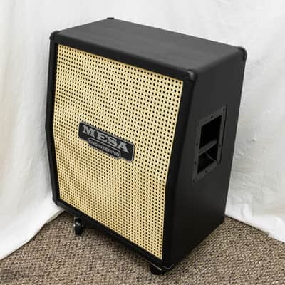 Mesa/Boogie 2x12 Recto Vertical Speaker Cabinet - Black Taurus, Wicker Grille image 3