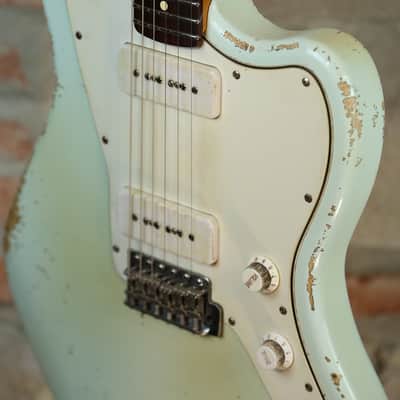 FRANCHIN Neptune J P90 Heavy Relic - Faded Sonic Blue image 14