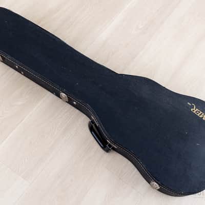 1982 Hamer USA Sunburst Special Double Cut Flame Top Custom Order w/ Lollar P-90s, Case image 21
