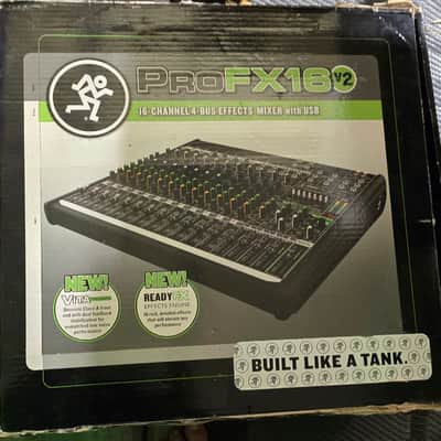 Mackie ProFX16v2 16-Channel 4-Bus Effects Mixer 2015 - 2019 - Black image 5