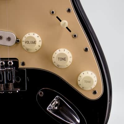 Used AS/IS Squier Affinity Stratocaster Black Electric Guitar image 7