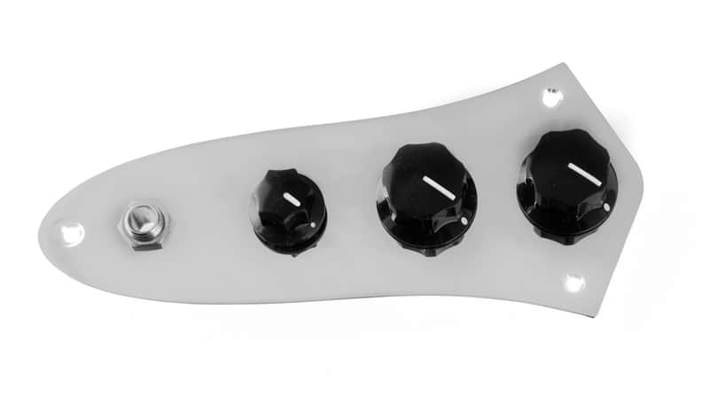 Precision Made Jazz Bass Wiring Harness w/Plate & Knobs J Bass-CTS-Orange Drop-Switchcraft image 1