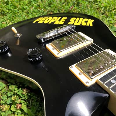 Daniel Johns Silverchair “People Suck“ homage guitar by Khristore image 7
