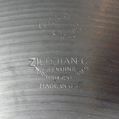 Vintage 30's Zildjian Trans Stamp 11" Avedis Zildjian Hi Hat Cymbals - 488g / 512g - PV Music Drum Shop Inspected and Tested - Play / Sound / Look Great image 11