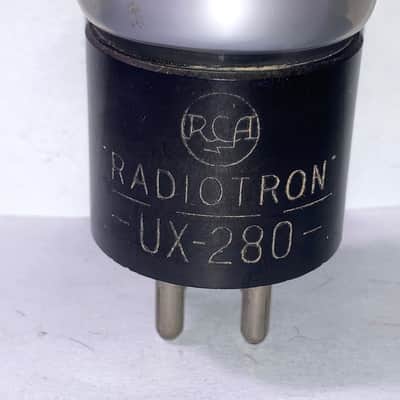 1920's/1930's RCA Radiotron UX-280 80 Rectifier Globe Tube, Tested image 2