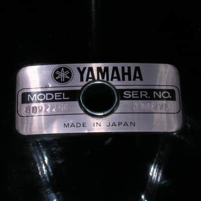 Yamaha Recording Custom Drum Set 1990 Black image 5