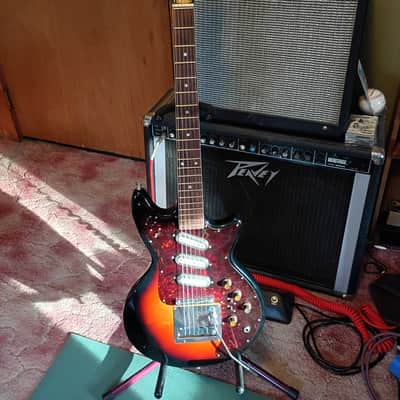 Framus Strato de Luxe 1964 Sunburst W/ Original Case Bone Nut Professional Refret image 1
