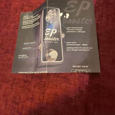 Xotic EP Booster (Limited Chrome Edition) 2016 - Boxed with Manual image 7