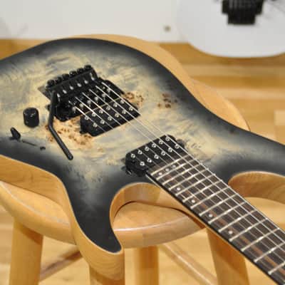 SCHECTER Reaper 6 FR Satin Charcoal Burst  / Reaper-6 Floyd Rose / IW24080217 image 5