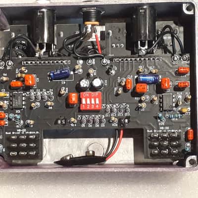 Hot Box HB-DD Dual Drive II V4 Overdrive + Dist + High Gain +4 Togl Marshall Bluesbreaker KOT Tone image 7