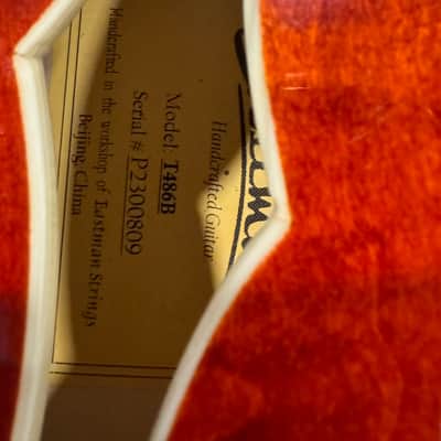 Eastman T486B-CLA Thinline Archtop with Bigsby 2010s - Classic image 4