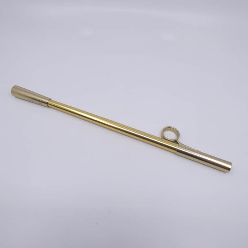 Adams A4LT .45 Leadpipe - Satin Gold Lacquer image 1