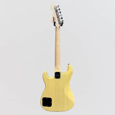 Fender Squier Paranormal Strat-O-Sonic Electric Guitar - Vintage Blonde image 9
