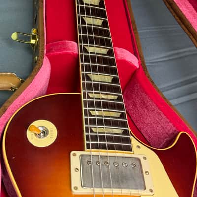 Gibson Custom Shop 60th Anniversary '60 Les Paul Standard Reissue Deep Cherry Sunburst #02002 image 6
