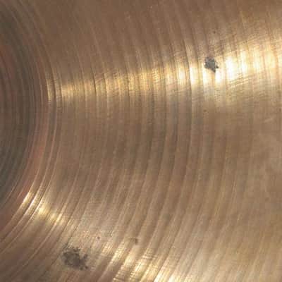 A Zildjian Vintage 14" Hi Hats Bronze 1970's image 20