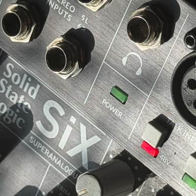 Solid State Logic SiX Superanalogue desktop mixer 'deluxe' version image 4