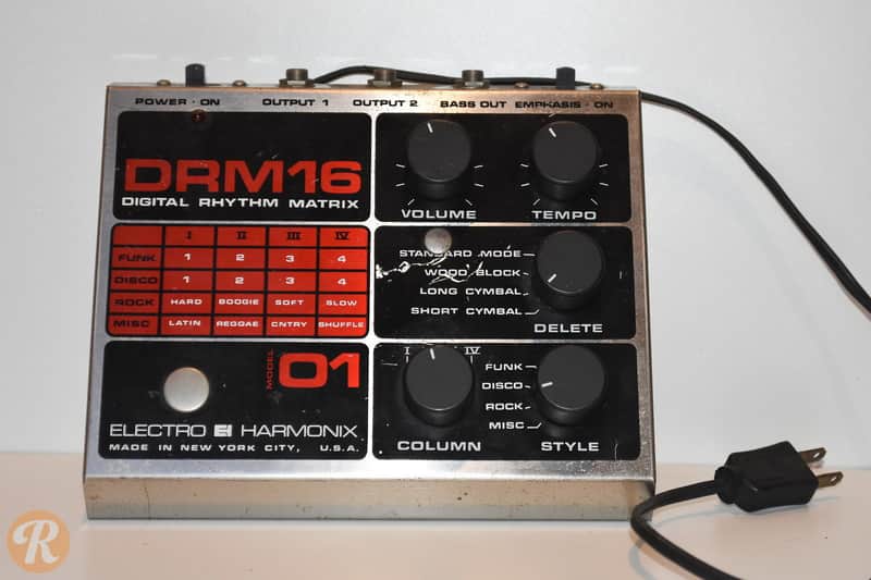 Electro-Harmonix DRM16 Digital Rhythm Matrix Drum Machine image 1