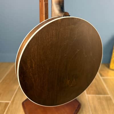 Custom Deering Rustic Wreath 5 String Banjo with Speed Finish Neck image 10