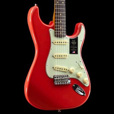 Fender American Vintage II 1961 Stratocaster Fiesta Red image 3