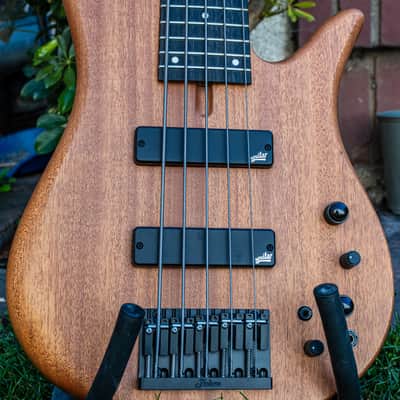 Fodera Monarch 5 Essence Standard 5-string Bass Mahogany image 1