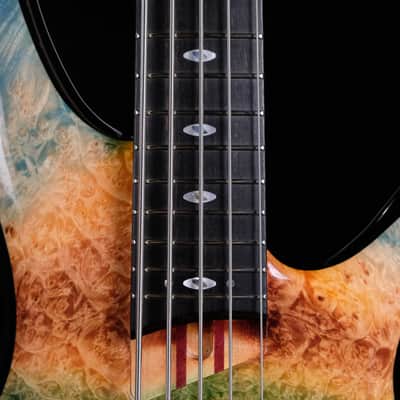 Used Ibanez SR Prestige 5-string Bass Guitar w/Case - River Canyon image 12