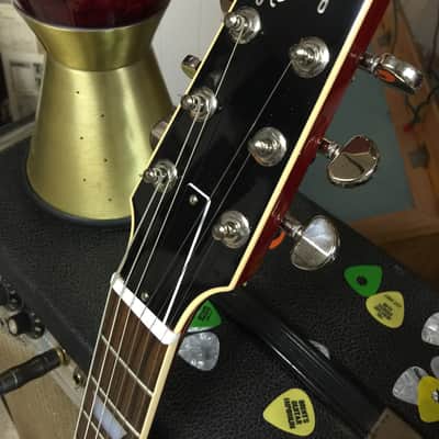 HERITAGE H 150 FLAME TOP GUITAR 2013 CHERRY image 2
