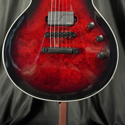 ESP E-II Eclipse See Thru Black Cherry Sunburst image 3