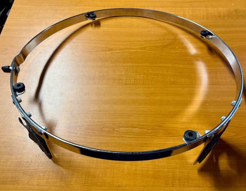 18" RIMS Hanging Tom or Bass Drum Mount - VERY RARE featuring two mounting plates - Gauger GPI image 1