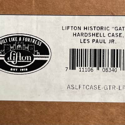 Gibson Lifton Historic "Gator" Hardshell Case Les Paul Jr. Historic Gator image 6