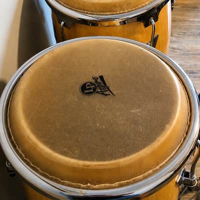LP Aspire LPA646-AW 10"/11" Conga Set w/ Matching Bongos, Stand & Pearl Throne image 3