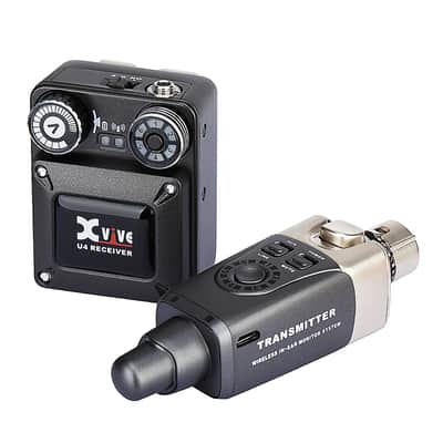 XVIVE U4 In Ear Monitor Wireless System Complete Set, 2.4GHz image 2