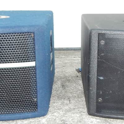 Yorkville PS110P and NX200S powered subwoofers pair image 1