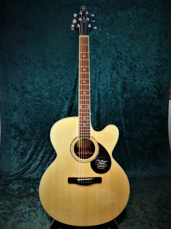Gregg Bennett Samick Jumbo Acoustic/Electric Cutaway GJ 100 SCE