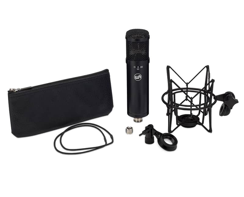 Warm Audio WA-47jr Black Transformerless FET Condenser Microphone Mic image 1