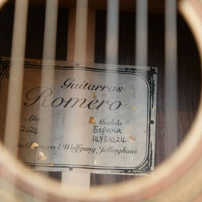 New!! Pepe Romero & Wolfgang Jellinghaus – “España” Spruce | Indian rosewood | deluxe Hardcase 2024 French Polish image 5
