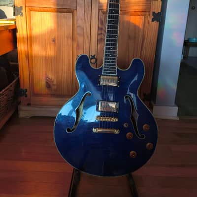 Eastman T186MX 2008 - Rare Nitro Blue image 1