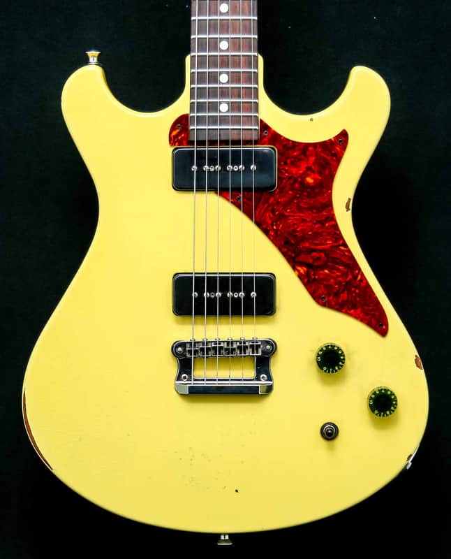 Knaggs Guitars - Influence Series - Keya J - P2 - TV Yellow - Gloss Relic - OHSC - Call for Best Price !!! image 1