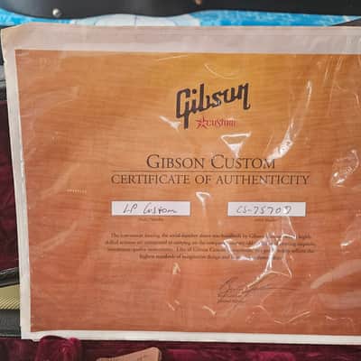 Gibson Custom Shop Les Paul Custom 2007 - Wine Red image 11