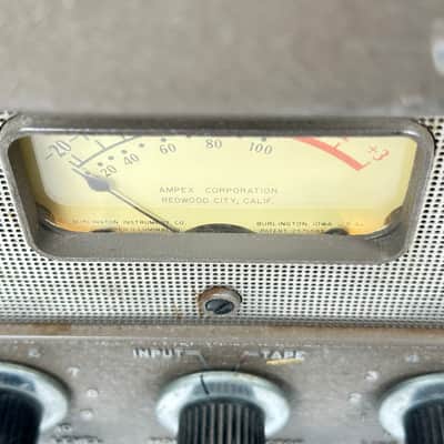 Vintage Ampex 600 / 601 Magnetic Tape Recorder Tube Preamp Mic Preamplifier image 3