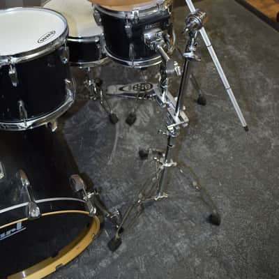 Pearl ELX Export Series 6-Piece Drum Set w/ Hardware & Cymbals - Black Sparkle image 7