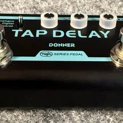 Donner Tap Delay Pedal, 3 Delay Modes, Digital Reverse Analog with Tap Tempo Control - Pre Owned image 2